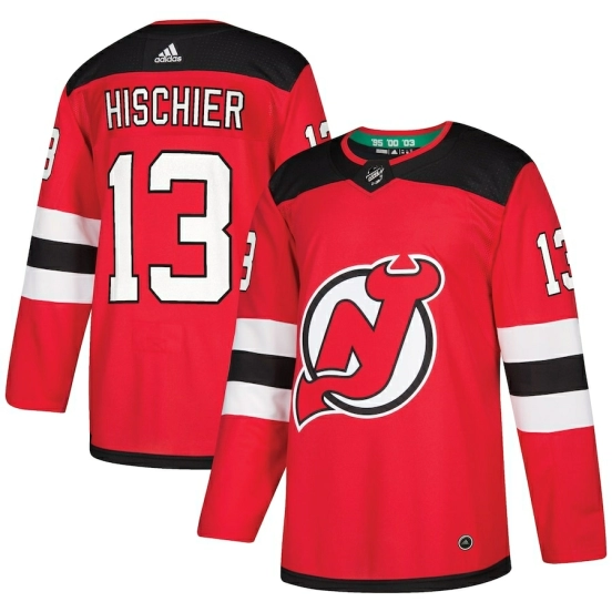 Women's Nico Hischier Red Player Team Jersey