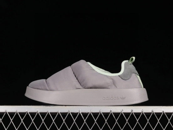 Adidas Ruffylette GW9482 Winter Slip-On Sneakers with Warm Lining - GW9482