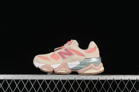 New Balance 9060 Series Kids Hook and Loop Sneakers - PV9060JF