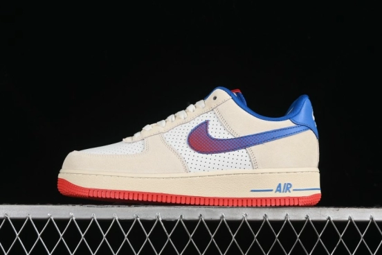 Nike Air Force 1 '07 Low Casual Sneakers with Full-Length Air Cushion - HQ3618-113