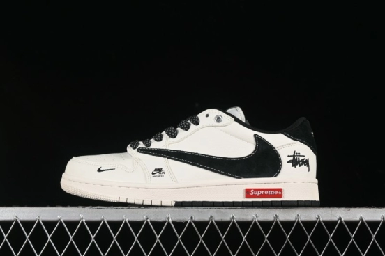 Nike Air Jordan 1 Low OG SP Travis Scott x Fragment Design Collaboration Sneakers - SJ2068-129