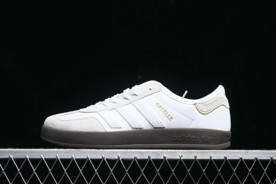 Adidas Clot x Ad Originals Gazelle Indoor Retro Casual Slip-Resistant Wear-Resistant Low-Top Sneakers - IH3719