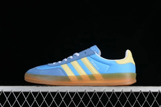 Adidas Originals Gazelle Indoor Retro Casual Slip-Resistant Wear-Resistant Low-Top Sneakers - IE2960
