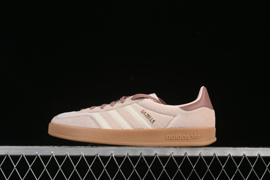 Adidas Originals Gazelle Indoor Retro Casual Slip-Resistant Wear-Resistant Low-Top Sneakers - JR0232