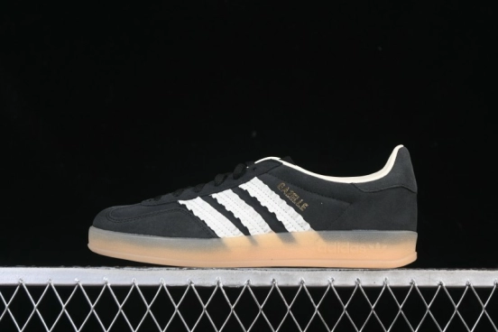 Adidas Originals Gazelle Indoor Retro Casual Slip-Resistant Wear-Resistant Low-Top Skate Shoes - JS1412