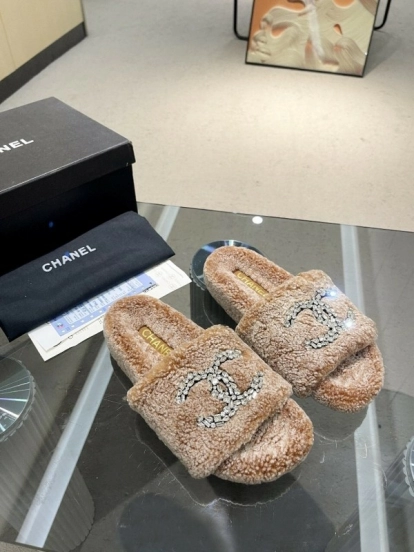 Chanel 2025/SS New Wool Slippers Soft Wool - LY00280