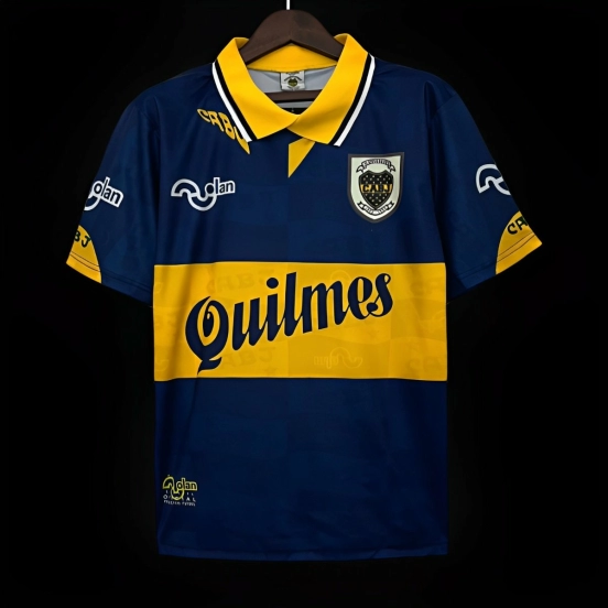 Retro 95/96 Boca Juniors Home Jersey