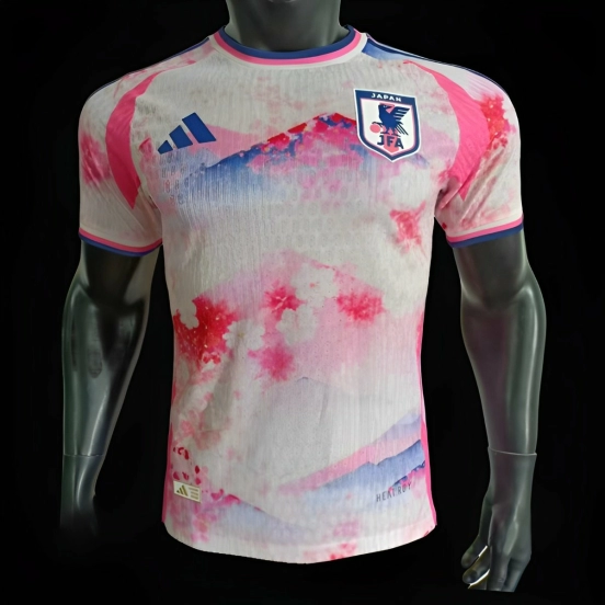 Player Version 2024 Japan White Special White/Pink Jersey