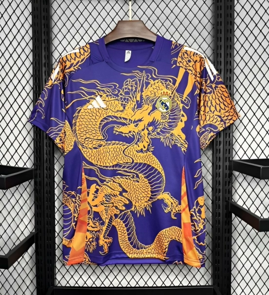 2024/25 Real Madrid Purple Dragon Special Edition Jersey