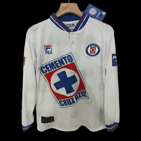 Retro 98/99 Cruz Azul Away Long Sleeve Jersey
