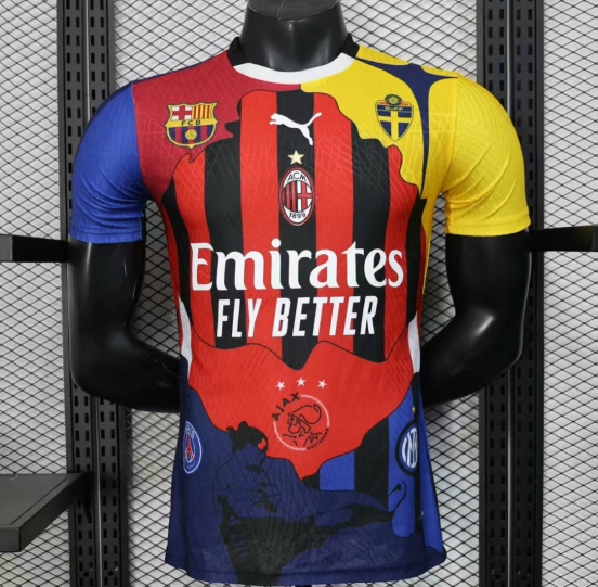 Player Version 25/26 AC Milan Ibrahimović Special Jersey