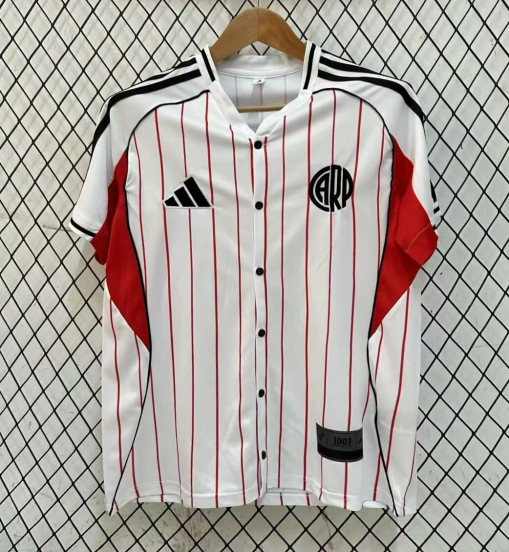 25/26 River Plate US Pack Baseball Jersey