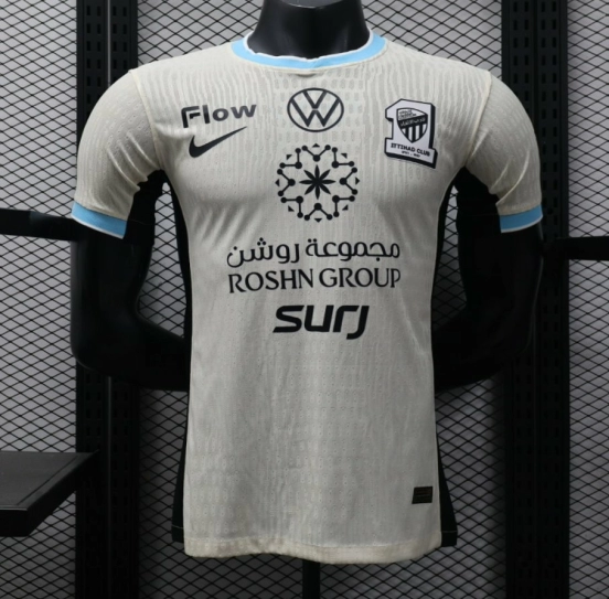 Player Version 25/26 Al-Ittihad Away WHITE Jersey