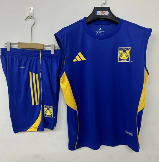 25/26 Tigres UANL Vest Jersey Blue+ Shorts